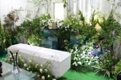 杉並区 堀ノ内斎場 花祭壇 １日葬 家族葬