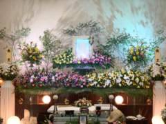 越谷市 花祭壇 １日葬 家族葬